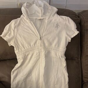 LIMITED TOO HOODED TOP SZ 14